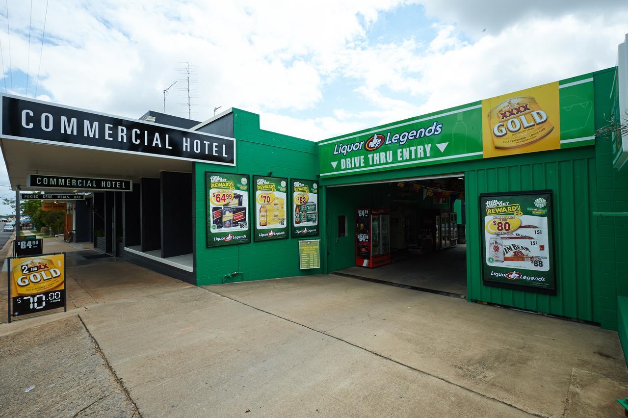 Commercial Hotel Charters Towers Exterior foto